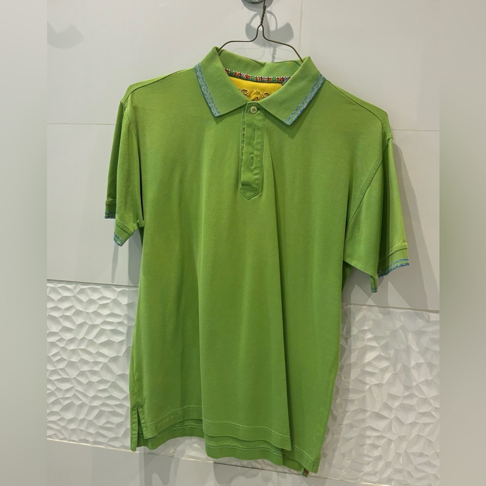 Robert Graham Cool Green Polo